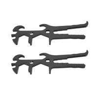 Ouvre - Seau Métallique 2 Pièces ouchon Multifonction 14 en 1, Outil Professionnel Pour Couvercle de Bidon et Seau - Design Ergonomique, Gain de Temps, Usage Industriel e