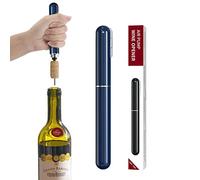 Ouvre-vin à pression d'air 2-en-1 avec coupe-papier Ouvre-bouteille de vin Ouvre-bouteille à pompe à air facile à ouvrir Tire-bouchon de voyage portable Tire-bouchon à vin à main