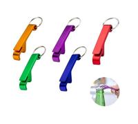 Ouvreur de Bouteille de Bière - 5 Pièces - Alliage d'Aluminium - Durable - Porte-Clés