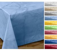 OVAL ROUND ECKIG, nappe de jardin en toile cirée, taille et motif au choix Oval 130x180 cm bleu clair