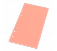 OVAQUIXI A6 Intercalaire, PP Résistant à L'Eau Matériau Solide (PINK) | Conception mignonne d\'index de fruits, durable pour un usage répété, efficace pour la journalisation, adaptée à la maison,