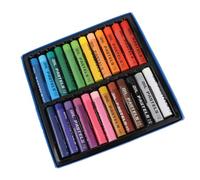 OVAQUIXI Bâtons de Peinture à L'huile Cylindriques de Couleur Lourde de Pastels à L'huile avec une Forte Adhérence pour le Dessin de Peinture D'art de Graffiti Non Toxique coloré Vif (24 couleurs)