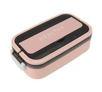 OVAQUIXI Boîte à Déjeuner en Acier Inoxydable 316, Récipient Alimentaire étanche au -ondes de 700ml avec Compartiments Séparés pour le Déjeuner à L'école et au Bureau (PINK)