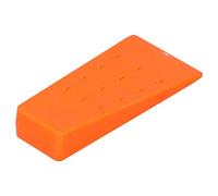 OVAQUIXI Cale D'abattage Orange Professionnelle de 5,5 Pouces pour L'exploitation Forestière et la Coupe D'arbres, Outil en Plastique Technique à Haute Résistance, Empêche Le Rebond
