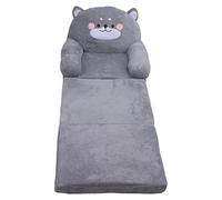 OVAQUIXI Canapé Pliable pour Enfants, Tissu Doux et Matériau éponge, Fauteuil Inclinable 2 en 1 pour Lire et Se Détendre (3 niveaux)