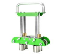 OVAQUIXI Cintreuse à Rouleaux de Bord, Outil de Rouleau de Bord en Métal Durable pour le Cintrage de Précision des Plaques D'acier, D'aluminium et de Cuivre, Cisailles de 8 Pouces Incluses