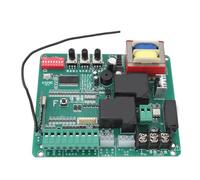 OVAQUIXI Circuit imprimé de Portail Coulissant Tableau de Commande D'ouverture de Porte Automatique avec Indicateurs LED D'arrêt D'obstacle de Force de Vitesse Réglable pour Contrôleur de (220V)