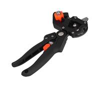 OVAQUIXI Ciseaux de Greffage Durables en Acier au Carbone, pour Pépinière et Jardin, 5-14mm, avec Poignée en ABS et 2 Lames
