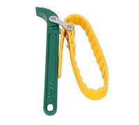 OVAQUIXI Clé à Sangle de Ceinture, clé à Sangle en Caoutchouc avec Poignée en Acier allié, Prise Solide, Rangement Facile, Conception Portable pour Filtre à, Filtre à Eau, Raccords de Tuyaux en PVC