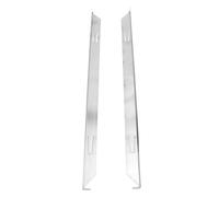 OVAQUIXI Couvercles D'écart de Cuisinière en Acier Inoxydable, Remplisseurs de Four, Protections de Table de Cuisson Brossées pour des Espaces de 2 Mm à 19 Mm (B)