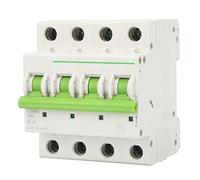 OVAQUIXI Disjoncteur Miniature 4P de Type C avec Protection contre les Surcharges et les Courts-circuits pour les Bâtiments de Grande Hauteur (25A)