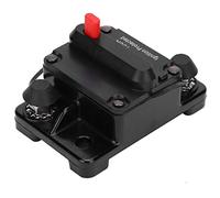 OVAQUIXI Disjoncteur Porte-fusible à Réinitialisation Automatique, Conception étanche en Cuivre pour la Protection contre les Surintensités, adapté à DC12-42V, 1 Pièce (150A)