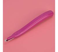 OVAQUIXI Dissolvant D'Agrafes en Forme de Stylo, avec Levier à Tête Magnétique, pour un Retrait Facile des Agrafes, Extracteur D'aiguilles, Outil de Ramassage Magnétique (Rouge rosé)