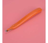 OVAQUIXI Dissolvant D'Agrafes en Forme de Stylo, avec Levier à Tête Magnétique, pour un Retrait Facile des Agrafes, Extracteur D'aiguilles, Outil de Ramassage Magnétique (ORANGE)