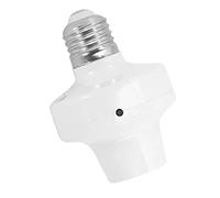 OVAQUIXI Douille D'ampoule Intelligente WiFi E27, Contrôle à Distance sans Fil par Téléphone, Compatible avec Alexa Home, Commande Vocale, Minuterie, Application Compatible IOS