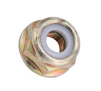 OVAQUIXI Écrou fileté à Gauche M10x1,25 Écrou de Lame Gauche M10x1,25 Remplacement de Filetage à, pour Accessoires de Débroussailleuse et de Fabriqué en Métal de qualité