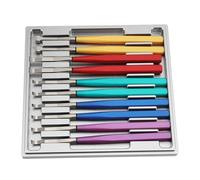 OVAQUIXI Ensemble D'outils Polyvalents de Retrait de Goupille de Montre en Alliage avec 10 Pièces pour Professionnels et Amateurs
