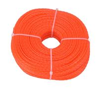 OVAQUIXI Fil de -Bordure en Nylon de 2,4 Mm, 120 M, Ligne de -Herbe, Robuste, Haute Performance avec Bobine Torsadée pour Tondeuses à Gazon