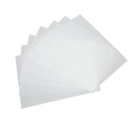 OVAQUIXI Film de Reliure A4 Transparent 50 Pièces, Couvertures PVC 0,4 Mm D'épaisseur, Résistant aux Rayures, Finition Lisse, Protection contre les éclaboussures et Déchirures pour