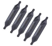 OVAQUIXI Foret Central HSS de Type A, pour le Traitement de L'acier Inoxydable, Fonctionnement à Grande Vitesse, Taille 4mm, 5 Pièces