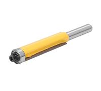 OVAQUIXI Fraise à Tige de 8 Mm, Haute dureté, pour le Travail du Bois, Coupe du Bois Massif et du MDF, 1 X Mèche de Routeur (8*12.7*50.8mm)