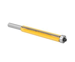OVAQUIXI Fraise à Tige de 8 Mm, Haute dureté, pour le Travail du Bois, Coupe du Bois Massif et du MDF, 1 X Mèche de Routeur (8*12.7*76.2mm)