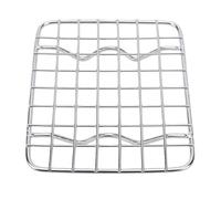 OVAQUIXI Grille Métallique pour Plaque à Pâtisserie Grille de Four en Acier Inoxydable 4,5 X 3,9 X 0,6 Po pour Refroidir, Rôtir, Griller, Sécher au Lave-vaisselle et au Four pour les Boulangers à