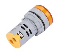 OVAQUIXI Indicateur de Tension Numérique avec Affichage LED pour Lecture 6-100 V, Matériau Durable, Conception Compacte - 1 PC (YELLOW)