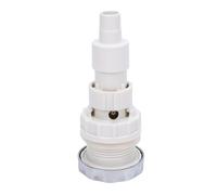 OVAQUIXI Interrupteur à Bouton d'air avec Construction étanche en PVC pour Commande Pneumatique de Baignoire Spa, Connecteur 16-18 Mm, Modes de Débit d'eau Multiples, Fonctionnement