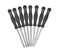 OVAQUIXI Kit D’outils de Réglage du Carburateur, 8 Tournevis de Mise au | Compatible avec Stihl, Husqvarna, Ryobi, pour Tondeuse à Gazon et Tronçonneuse, Matériau en Fer à Haute dureté avec Prise