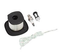 OVAQUIXI Kit de Filtre à Air pour Souffleur pour Modèles Stihl BG86 | Matériau ABS durable, Filtrage efficace des particules, Compatible avec Stihl, Installation facile