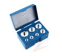 OVAQUIXI Kit de Poids D'étalonnage, Ensemble de 5/6/7 Pièces, Poids Précis de Haute qualité pour Usage en Laboratoire et Commercial