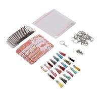 OVAQUIXI Kit de Porte-clés Vierges par Sublimation, 120 Pièces Rectangulaires en Acrylique avec Inserts en MDF, Pompons, Anneaux et Sacs pour Bricolage, Transfert de Chaleur, Artisans et Petits