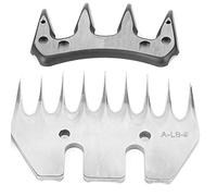 OVAQUIXI Lame de Tondeuse à Moutons en Acier Inoxydable, Coupe, 9 ou 13 | Lame de Tonte pour Chèvre, Acier Inoxydable, 9 ou 13 Dents, Adaptée à la Tondeuse à Laine, Toilettage Animal, Pièce de