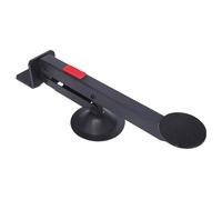 OVAQUIXI Lève-porte Pivotant, Outil Rotatif à 360 Degrés, actionné au Pied | Construction en Fonte, Ajuste la Porte jusqu'à 2-3/8 Pouces, Supporte 165 Lb pour les Charpentiers et les Cloisons Sèches