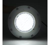 OVAQUIXI Lumière de Piscine sous-Marine, Lumière de Piscine Blanche à LED ABS AC12V 40W, Lampe Murale Remplie de Résine IP68 pour Piscines Creusées Salées, Fontaines de Parc, Jardins Aquatiques
