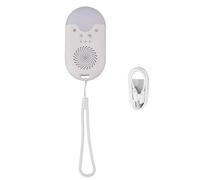 OVAQUIXI Mini Machine Sonore à Bruit Blanc, Portable, Minuterie, Fonction de Mémoire pour Bébés et Enfants, ABS Rechargeable