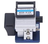 OVAQUIXI Outil de Couperet de Fibre Couperet de Fibre Optique ABS en Acier Inoxydable 32000 Durée de Vie de la Lame 0,25 Mm 0,9 Mm 125 um Coupe de Précision pour les Techniciens de Terrain