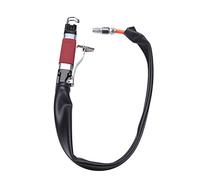 OVAQUIXI Outil de Meulage Pneumatique de Lime de Scie à Corps Pneumatique, Lime à Air Alternative de 3400 Tr/min avec Course de 5 Mm, 4 Limes, Poignée en Caoutchouc pour la Coupe du Métal et du Bois,
