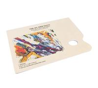 OVAQUIXI PAPER PALLET Feuilles de Correspondance de Couleurs Jetables pour Peinture à L’huile à L’aquarelle, Fournitures D’art pour Artistes, Acrylique, Papier de Palette D’aquarelle