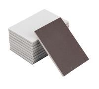 OVAQUIXI Papier de Verre carré Auto-adhésif, 120/180/240, 10 Pièces, pour un Polissage et une Finition Efficaces dans les Projets de Menuiserie (240#)
