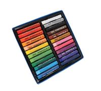 OVAQUIXI Pastels à L'huile Lourds en Forme Cylindrique, Bâtons de Peinture à L'huile, Lissage coloré Non Toxique, Fournitures Artistiques pour Peinture, Dessin, Graffiti (24 couleurs)