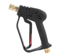 OVAQUIXI Pistolet Haute Pression 4000PSI 360° Rotatif, Poignée Courte avec Gâchette Légère et Verrou de sécurité, pour Nettoyage de Voiture et Terrasse