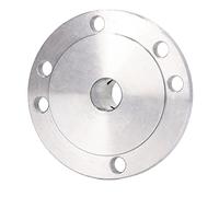 OVAQUIXI Plaque Frontale de Tour en Acier à Haute Teneur en Manganèse, Plaque de Mandrin Durable 100mm pour les Modèles K11 K12 K72 (25mm)