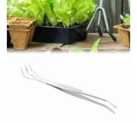 OVAQUIXI Râteau à Racines pour bonsaï en Acier Inoxydable 2 en 1 Râteau à Racines et Spatule 210 X 33 Mm Poignée Antidérapante pour Les Amateurs de bonsaï et Les Débutants Entretien du Rempotage