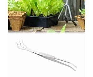 OVAQUIXI Râteau à Racines pour bonsaï en Acier Inoxydable 2 en 1 Râteau à Racines et Spatule 210 X 33 Mm Poignée Antidérapante pour Les Amateurs de bonsaï et Les Débutants Entretien du Rempotage