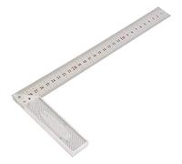 OVAQUIXI Règle Droite Robuste à 90 Degrés en Alliage D'aluminium 30 Cm/11,8 Pouces pour un Marquage Précis du Travail du Bois (Standard)