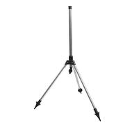 OVAQUIXI Trépied D'arrosage 86 Cm Réglable en Hauteur en Acier Inoxydable G1/2 Filetage Femelle Raccord Rapide avec Support Rétractable pour Pulvérisation D'irrigation de Jardin, Pelouse