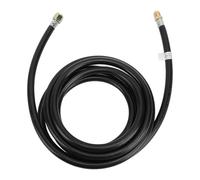 OVAQUIXI Tuyau D’Extension RV 12 Ft, Conduite de Gaz Raccord évasé 3,8 | Construction en Caoutchouc, Faible Pression Nominale, Compatible avec Chauffe,Eau, Cuiseur à Dinde, Brasero, Générateur