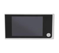 OVAQUIXI Visionneuse Vidéo Numérique LCD de 3,5 Pouces, Caméra Judas de Porte Grand Angle de 120 Degrés avec Surveillance 24 Heures sur 24 pour la sécurité de la Maison